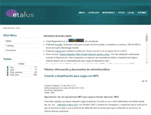 Tablet Screenshot of dev.petalus.net